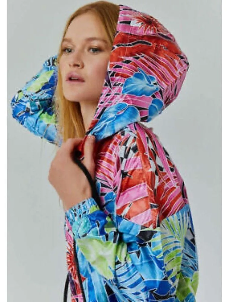 Nike Sportswear Windrunner Cropped Icon Clash Woven Full Zip Track Jacket - Image 6