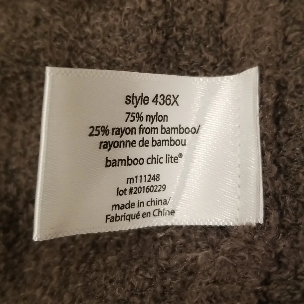 BAREFOOT DREAMS Bamboo Chic Lite Ombre Calypso Wrap Cardigan Stone Cocoa 1X NWT - Image 13