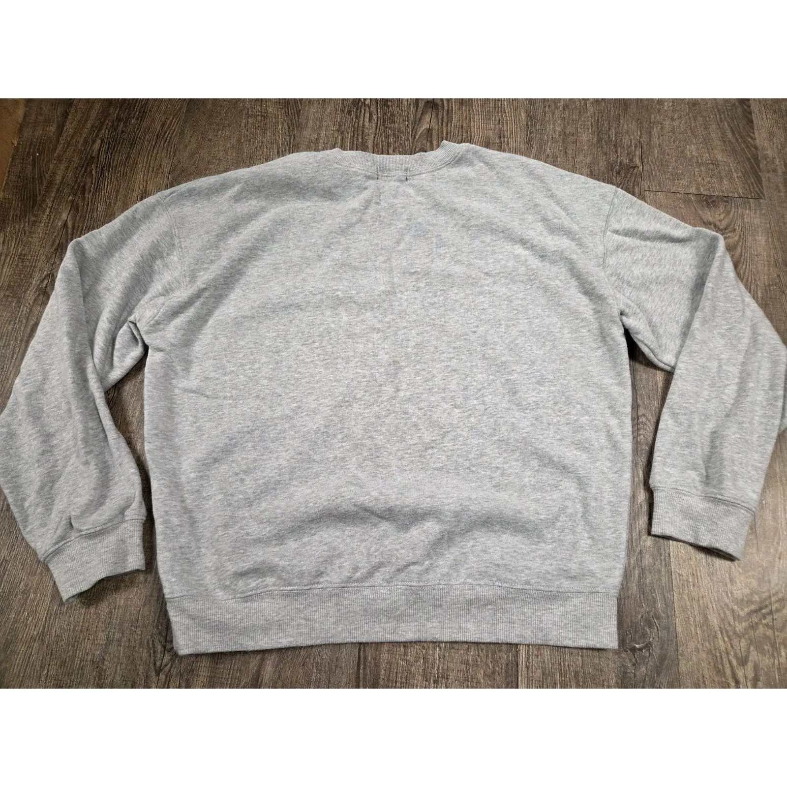 Oversized Dry Goods Sweatshirt Originality Gray Crewneck Pullover Women's Small - Image 4