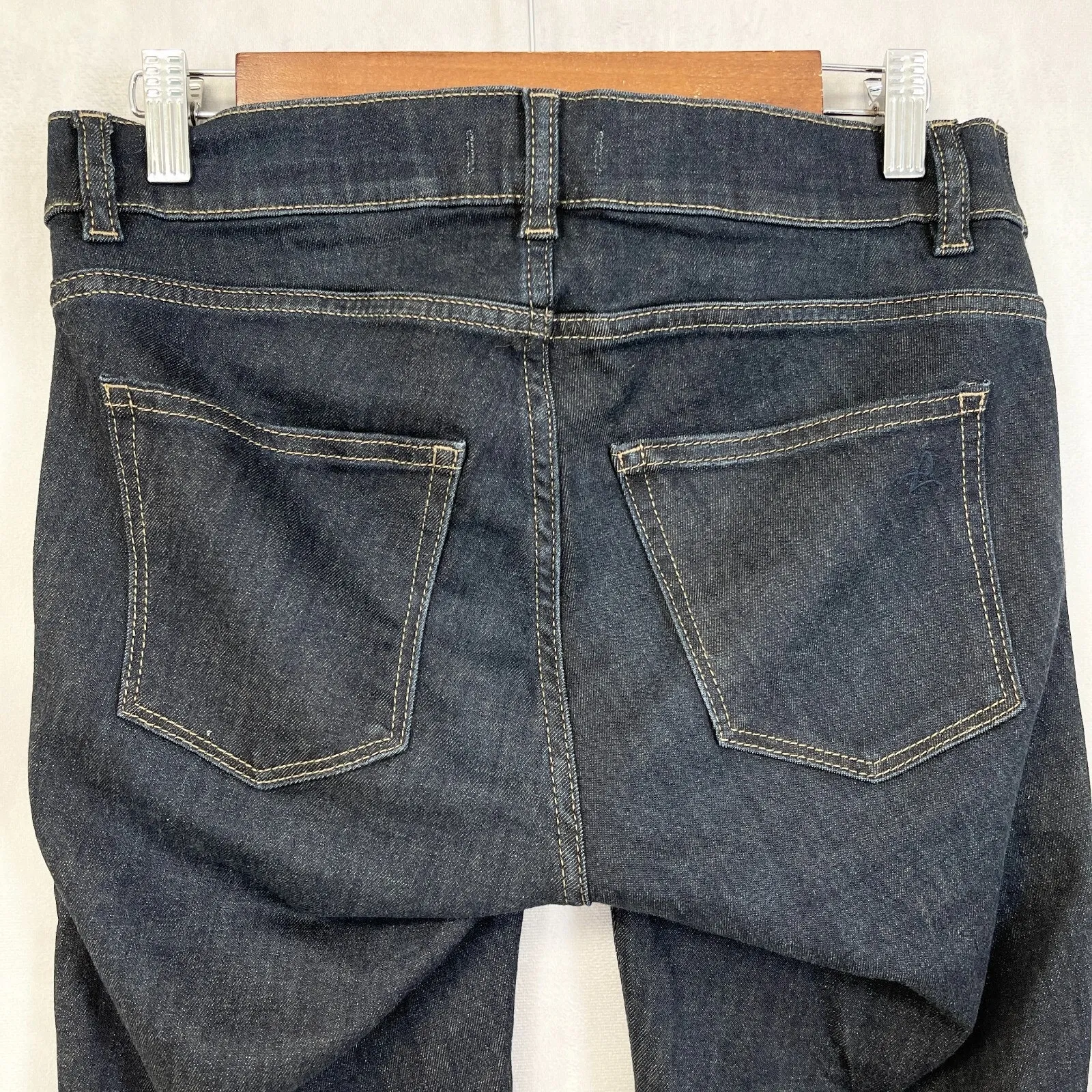 DL1961 Womens Maternity Jeans‎ Florence Skinny Sz 25 Dark Wash Instasculpt Ankle - Image 4