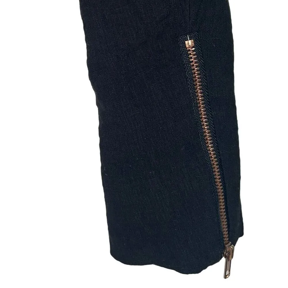 Finders Keepers Open Front Cropped Jacket Transitional Blazer Cream Black Sz XS - Image 3