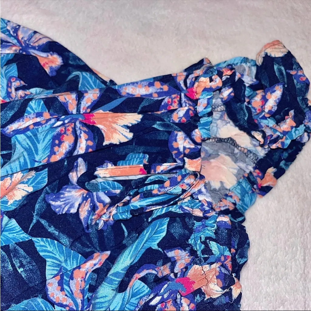 Womens Ripcurl Ophelia Floral Off The Shoulder Top size Small - Image 7