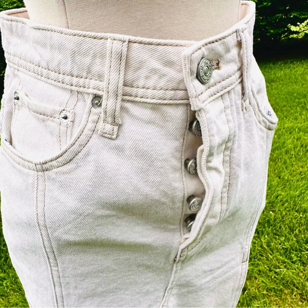 🌹HP🌹Free People
Mambo Slit Denim Midi Skirt - Image 10