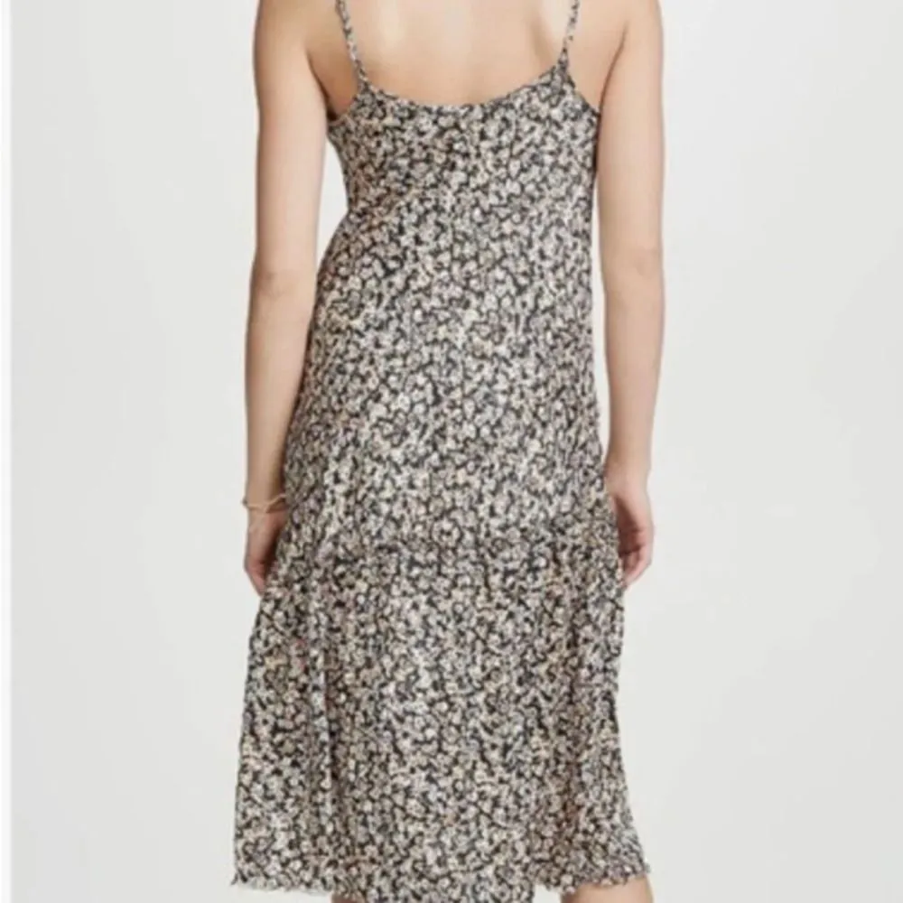 National Ltd floral slip dress small midi spaghetti strap ditsy bohemian flowy - Image 2