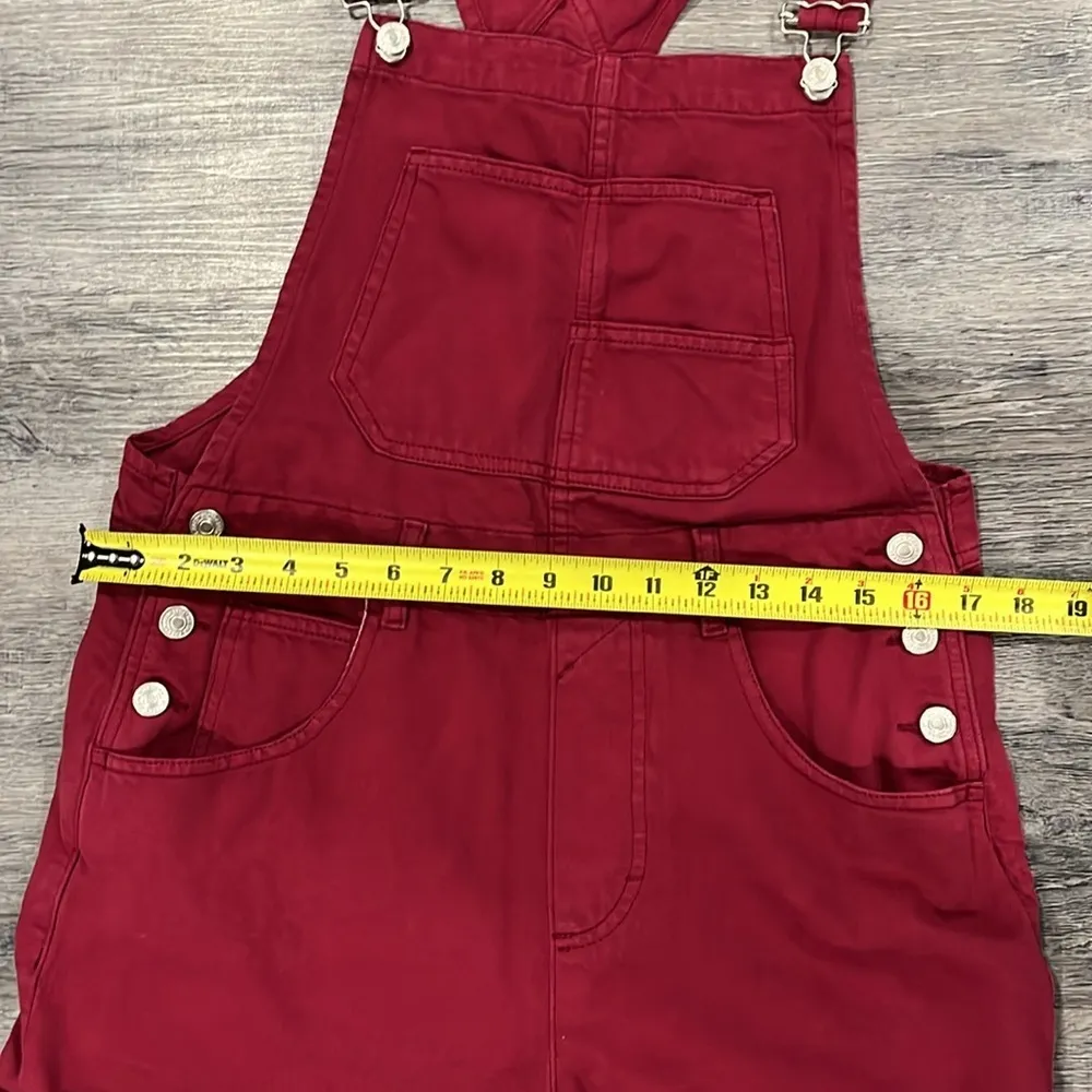 Free People NWOT Ziggy Shortallls Women's Denim Overalls shorts - S - Image 7