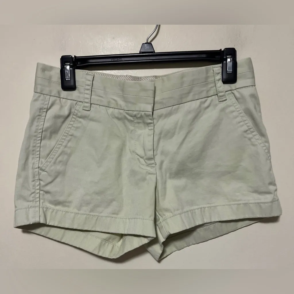 J.CREW chino broken-in size 0 shorts - Image 5