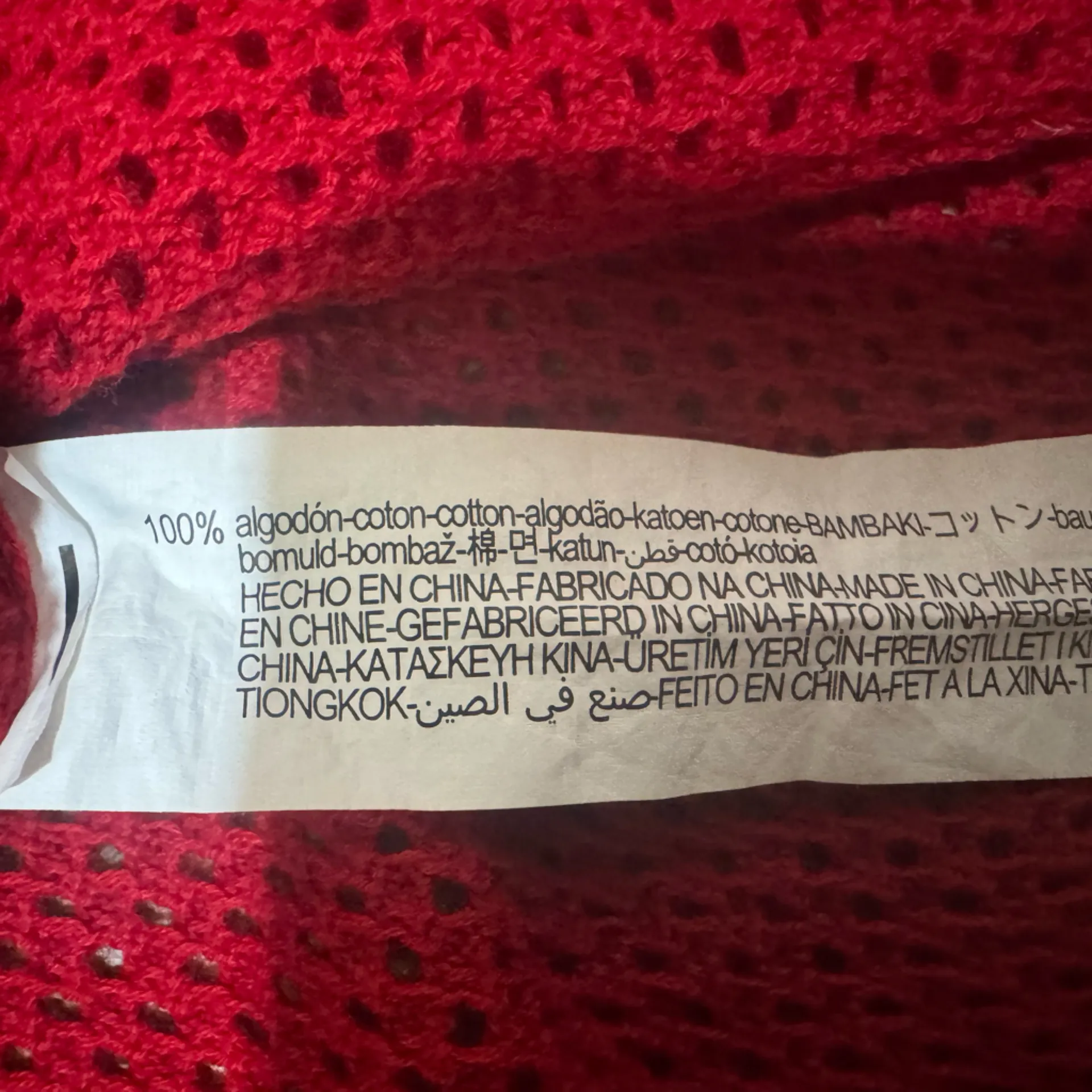 Zara Red Textured Hoodie - Image 8