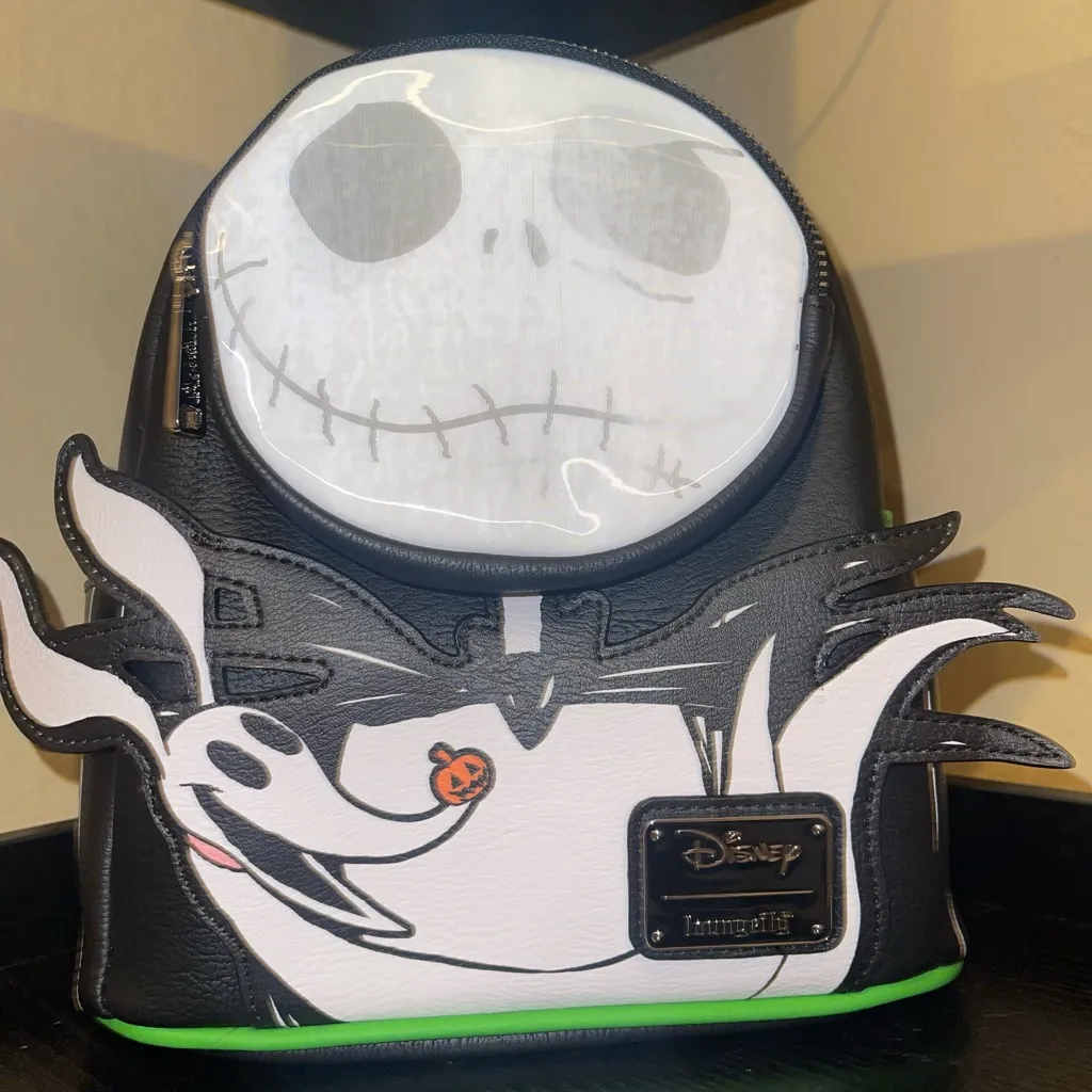 NWT Disney The Nightmare Before Christmas Jack Skellington Loungefly Backpack - Image 6