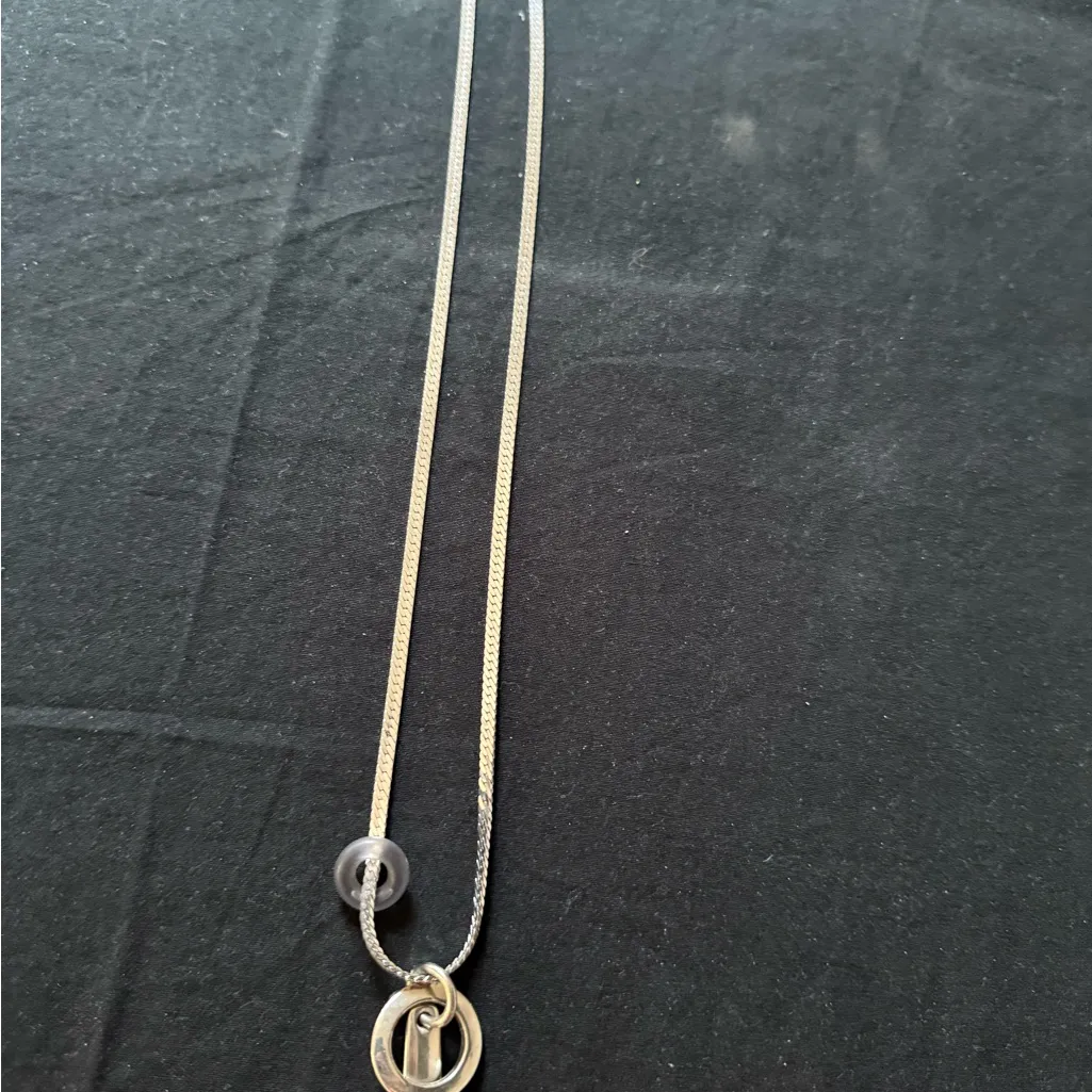 4 Long Necklaces Costume Casual Silver and Gold Tones - Image 3