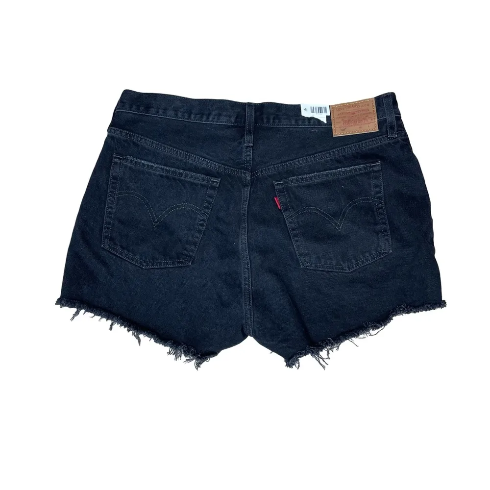 Levi’s Premium 501® Original Fit High Rise Women's Shorts Black Sz 33 NWT - Image 5