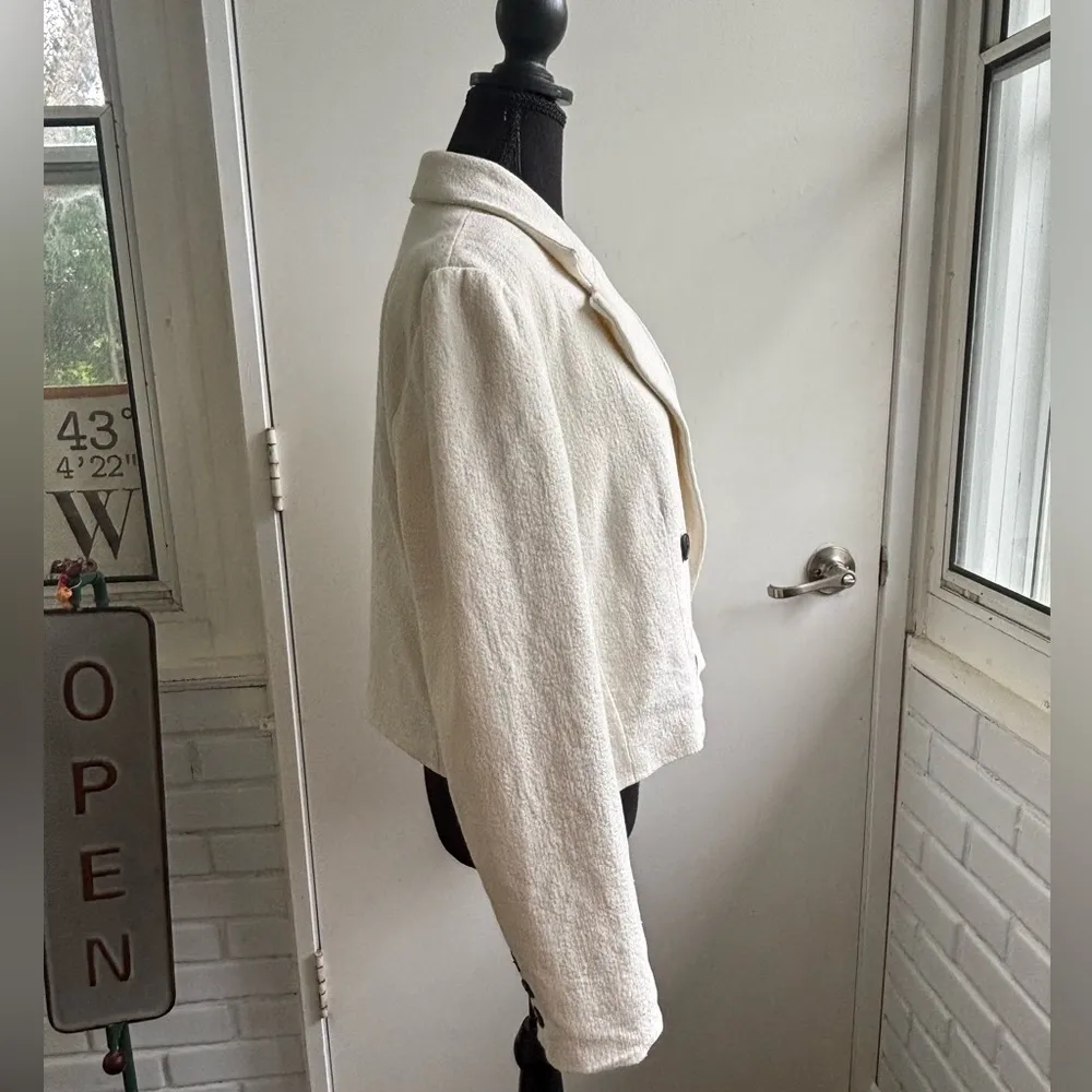 Maeve Cropped Double Breasted Blazer large workwear glamorous power‎ holiday - Image 5