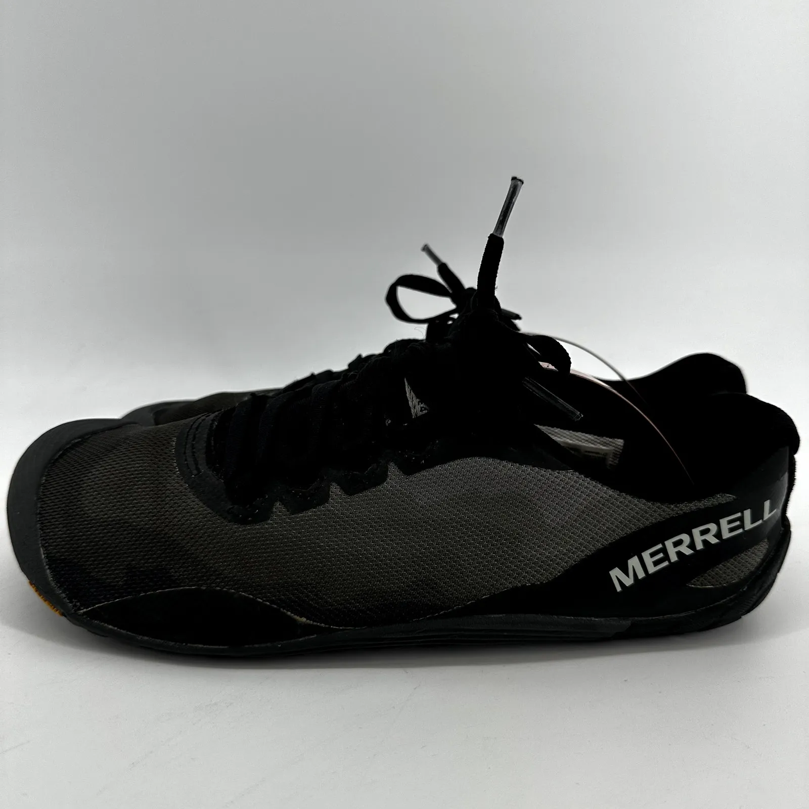 Merrell Vapor Glove 4 Trail Runners Cross Trainers Barefoot Vibram Black 9 - Image 4