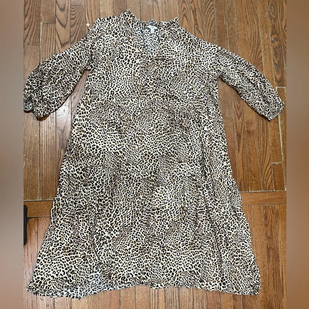 Terra & Sky Animal Print Blouse - Image 3