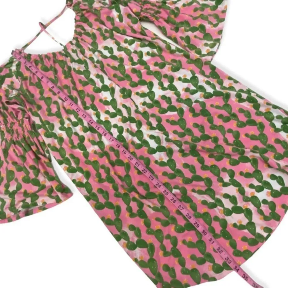 Crown & Ivy Cactus Print Dress - Image 10