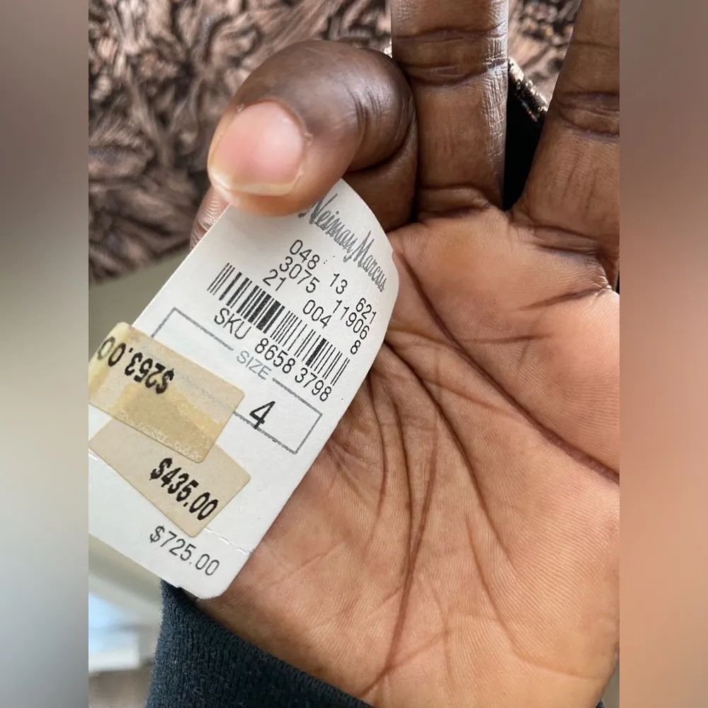 NWT Luxury Carmen Marc Valvo Beaded Jacket with extra buttons - Image 16