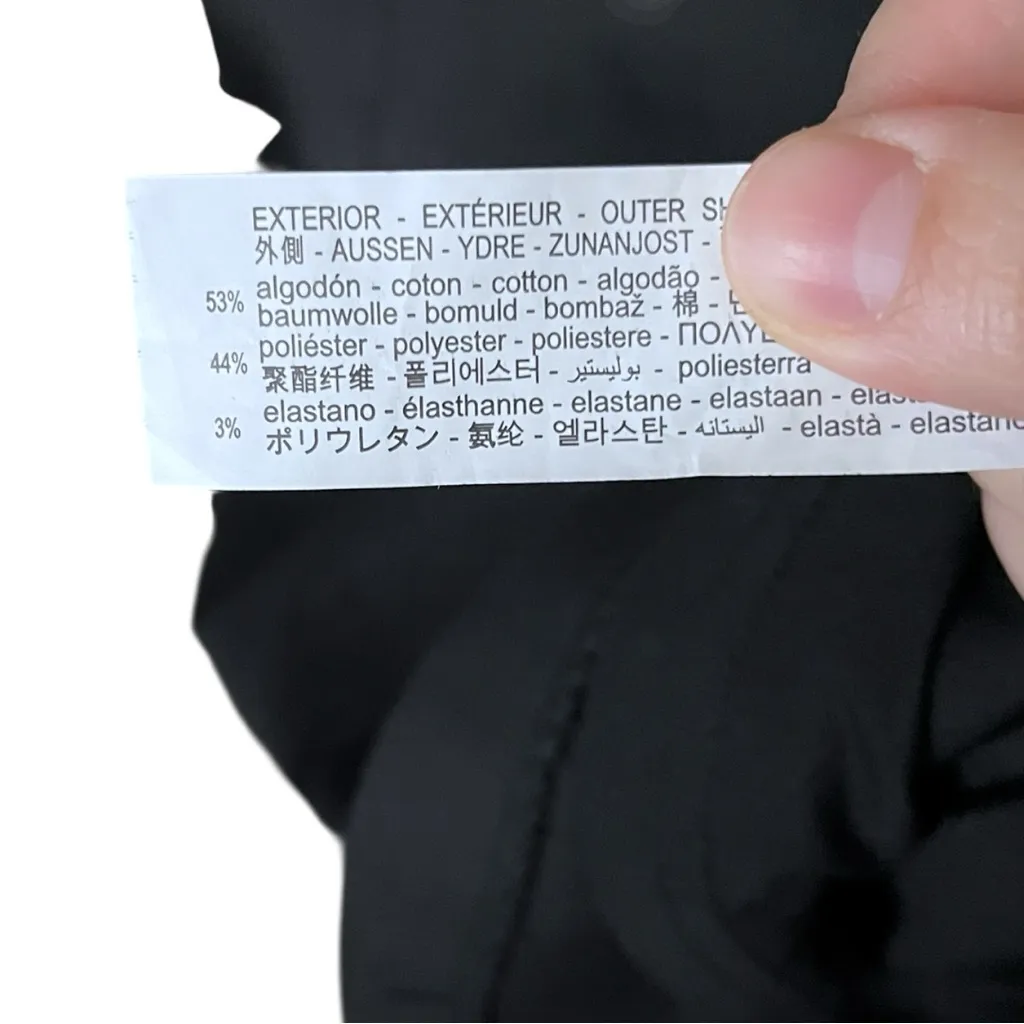 NWT Zara Plunge V Neck Long Sleeve Ponte Long Sleeve Mini Bodycon Dress Large - Image 6