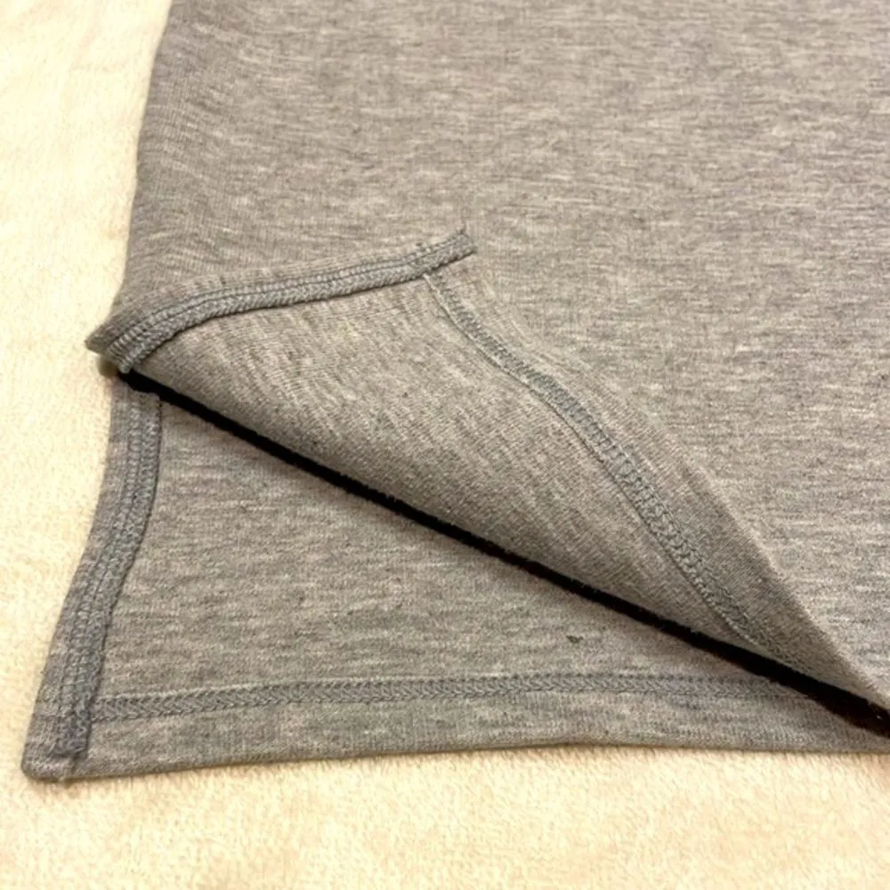 The North Face- Relaxed Cropped Mock Neck Ribbed Pullover in Grey- Size Small - Image 10