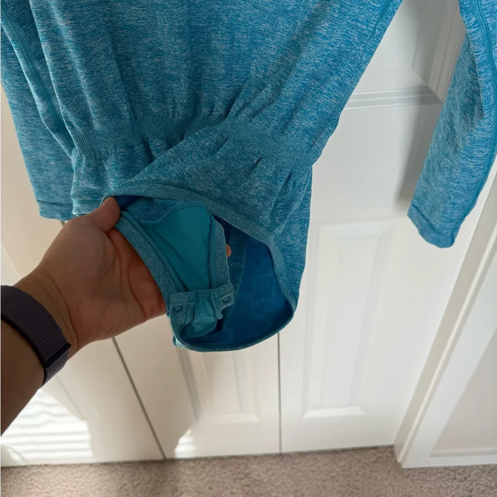 FIGS Performance Seamless blue XL Bodysuit Underscrub - Image 4