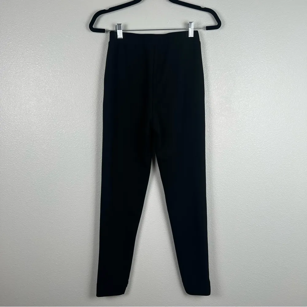 Shein Elastic Waist‎ Pull On Pants Black Sz S - Image 5