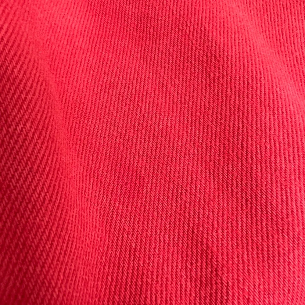 NWT Zara Basic Mom Fit Button Fly Red Distressed Denim Jeans | US 2 - Image 12