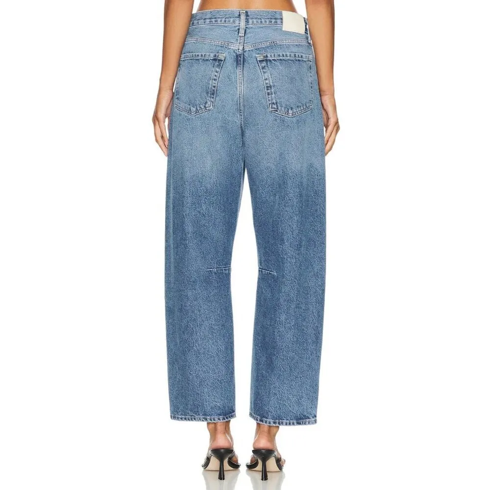 NWT Citizens Of Humanity Miro Relaxed in Pacifica Rigid Barrel Leg Jeans 34 - Image 9