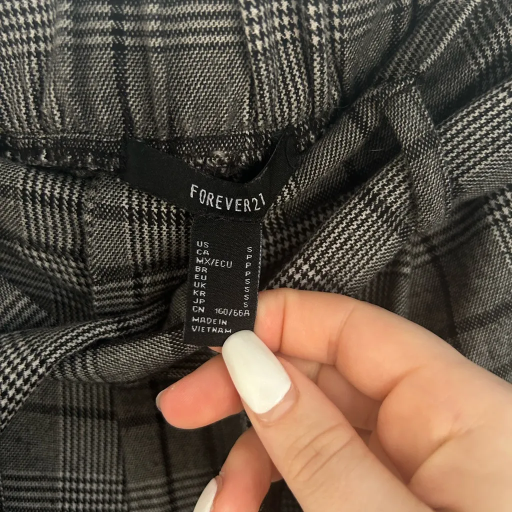 Forever 21 plaid pants - Image 3