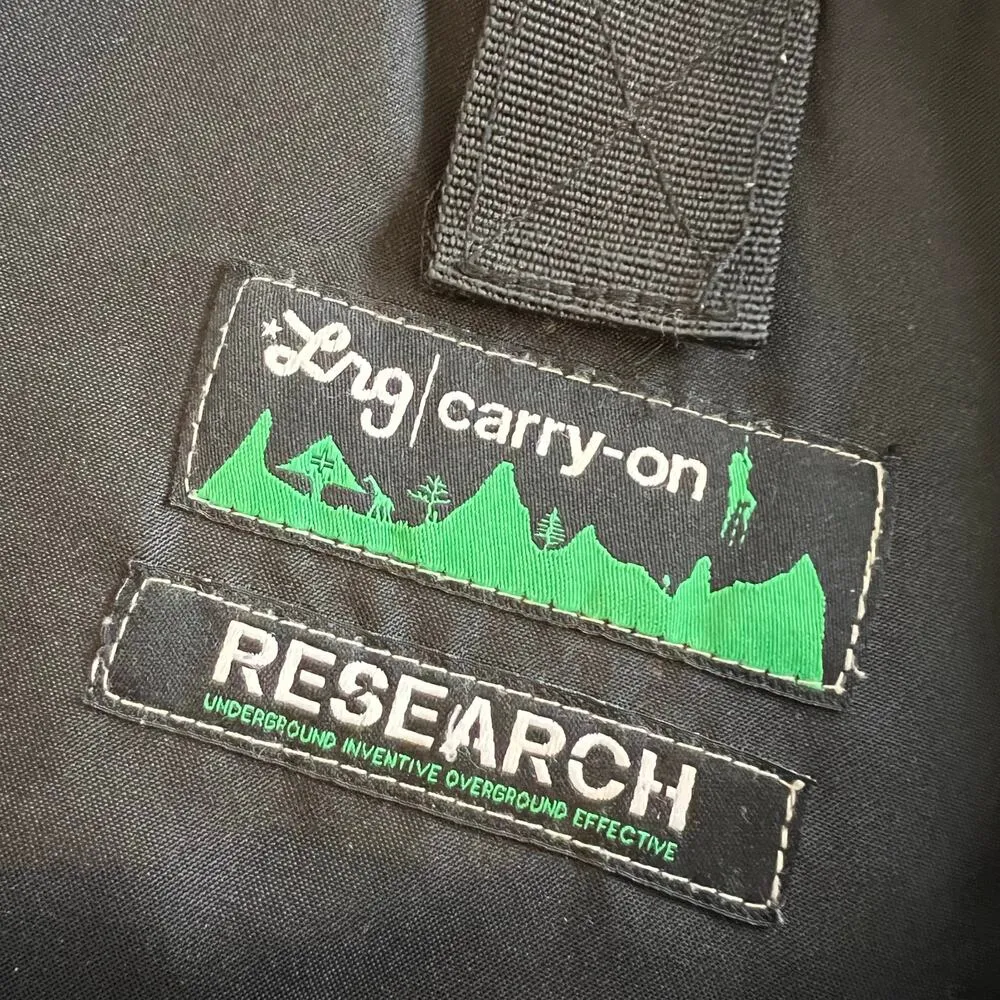 LRG Brown Leaf Print Carry on Lightweight Laptop Large Backpack Unisex - Image 10