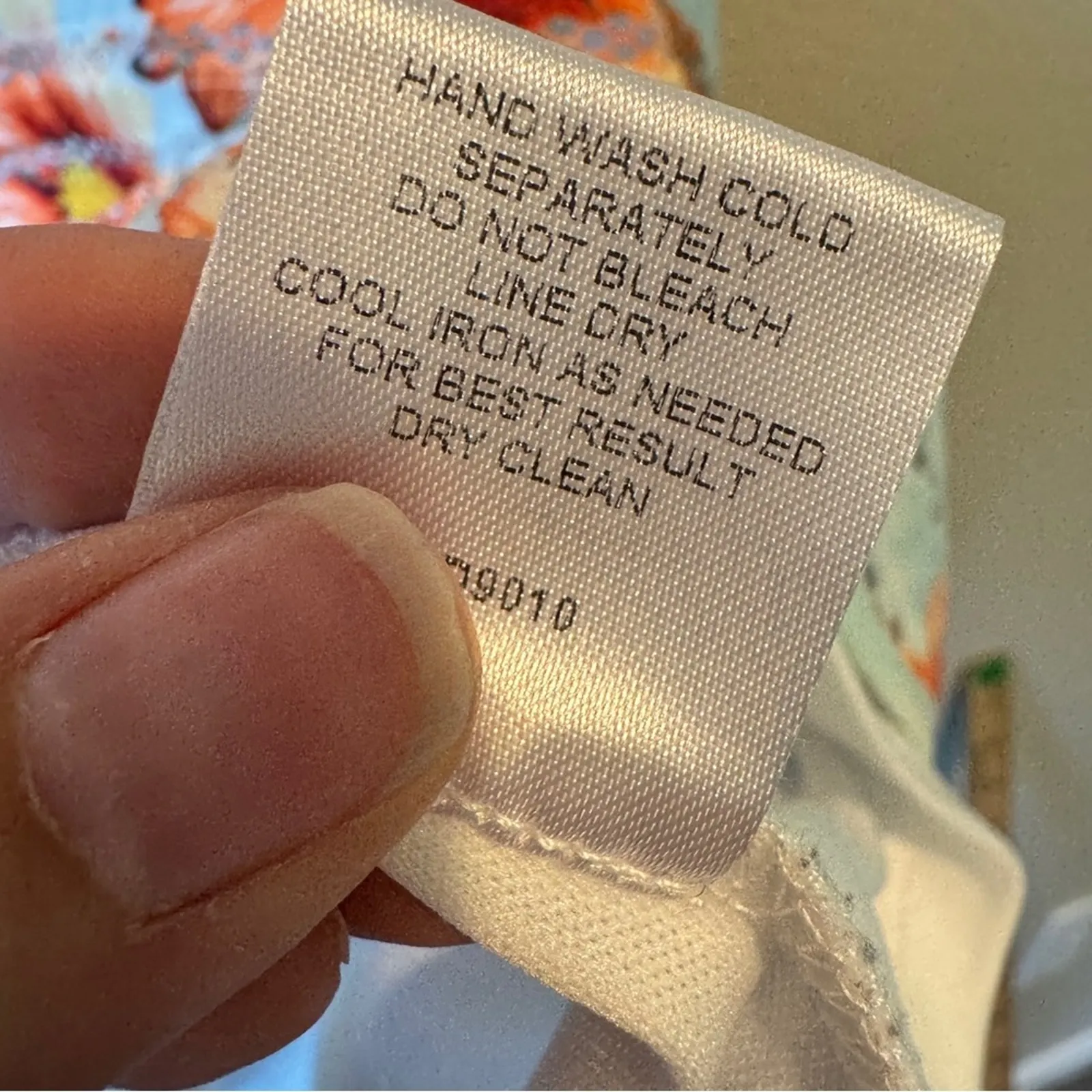 Romeo & Juliet Couture Blue Floral Striped Fit & Flare Dress Womens S Sleeveless - Image 8