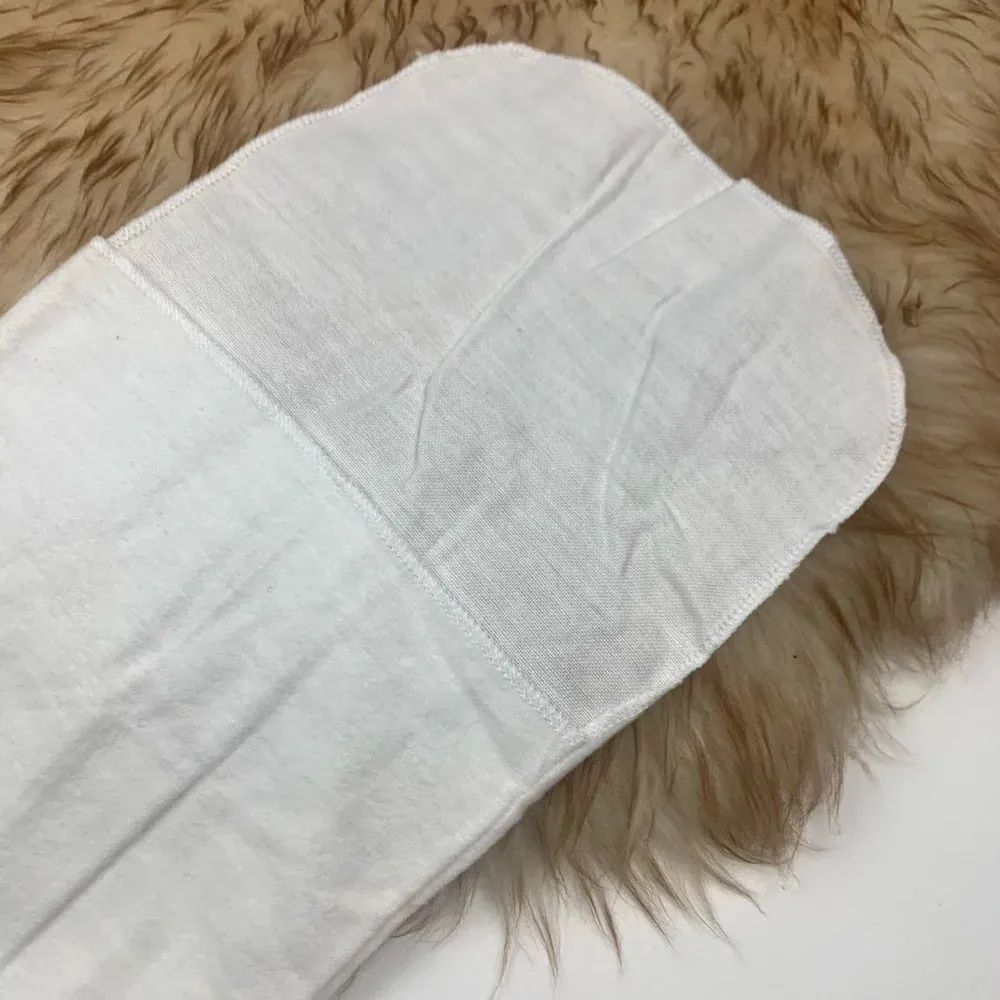 Salvatore Ferragamo White Dust Bag Shoe Cover Slip Travel Case Accessory - Image 3