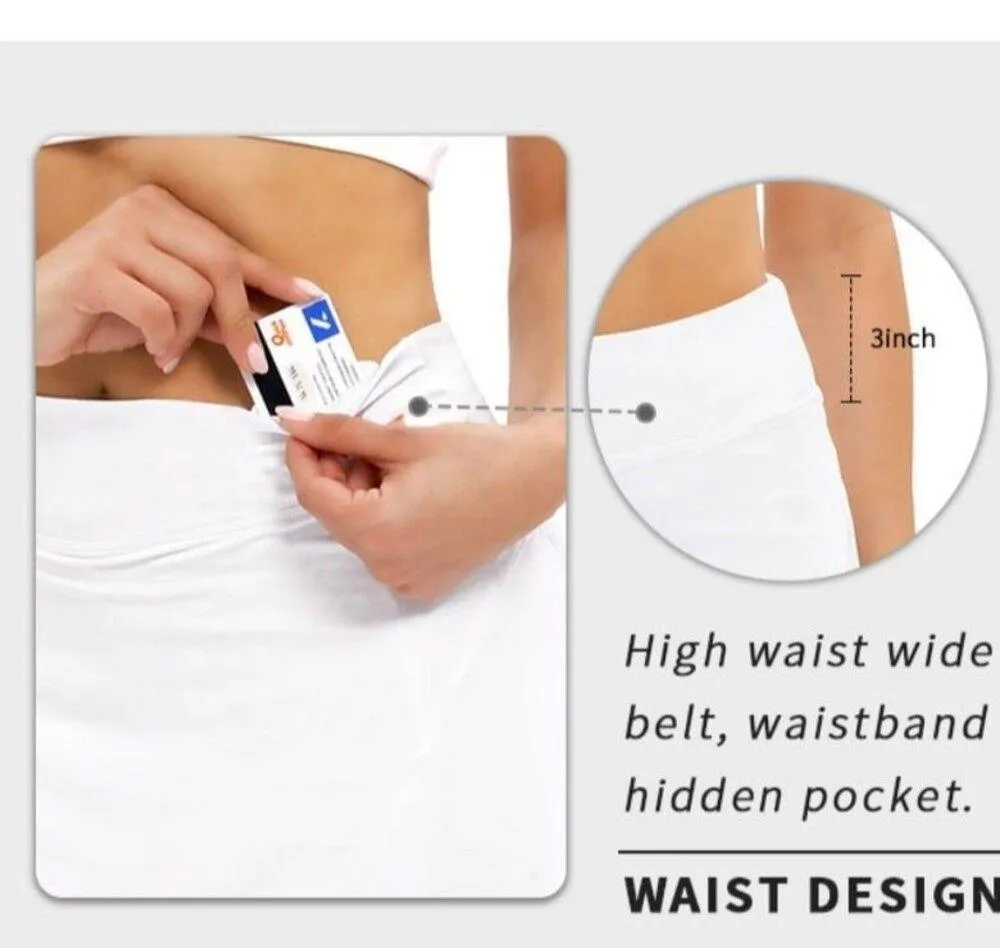 Love Fang Tennis Skort With Pockets White Size M New With Tag Size M - Image 2