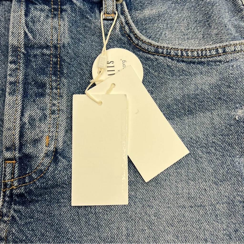 Rails The Fairfax High Rise Cut Off Short Womens Size 29 Blue Denim‎ NEW - Image 11