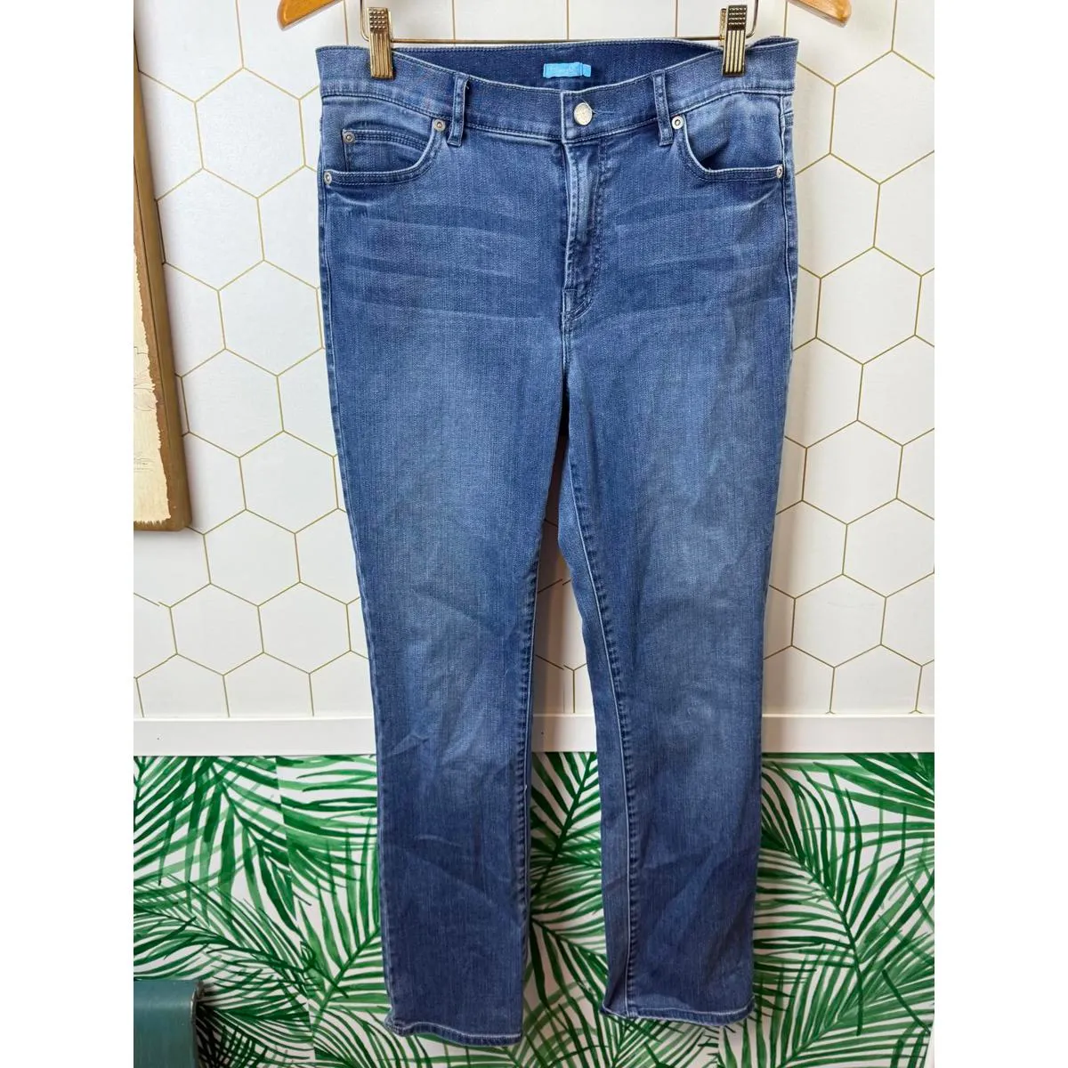 J.McLaughlin Jaycie Skinny Denim Medium Wash Jeans - Size - 8 - Image 6