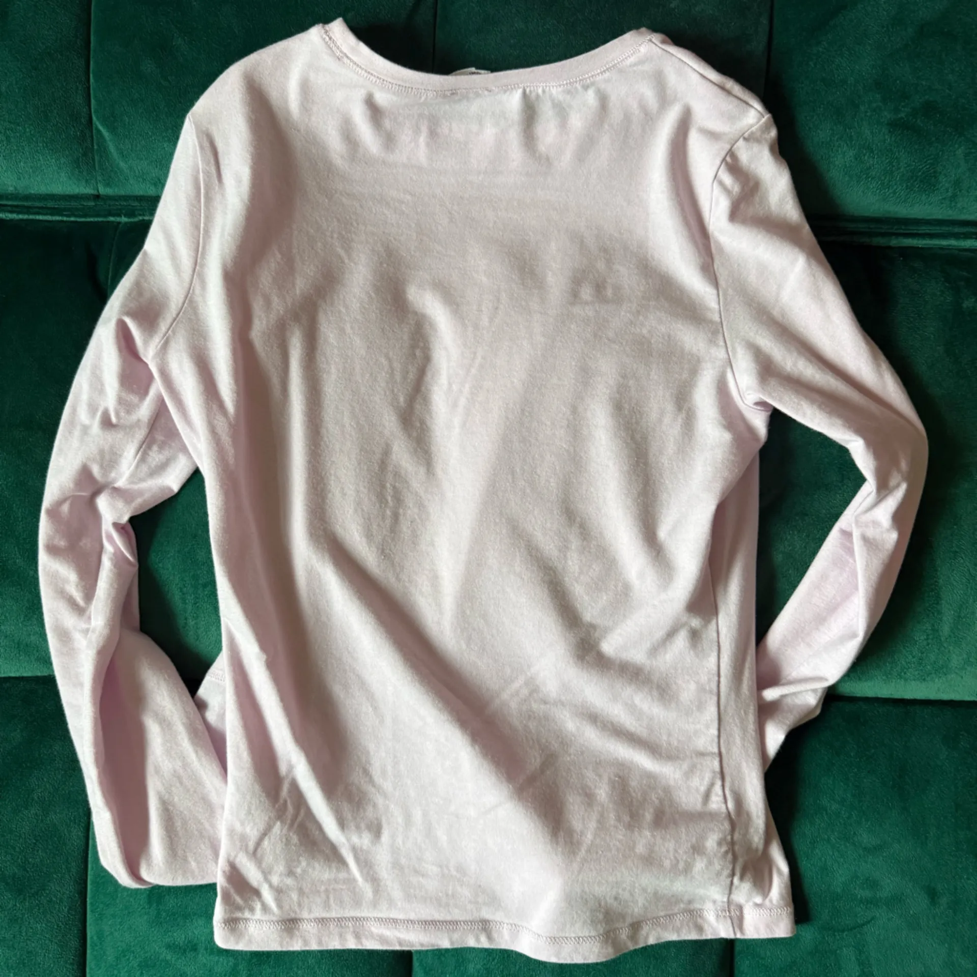 Garage Soft Pink Long Sleeve Tee - Image 3