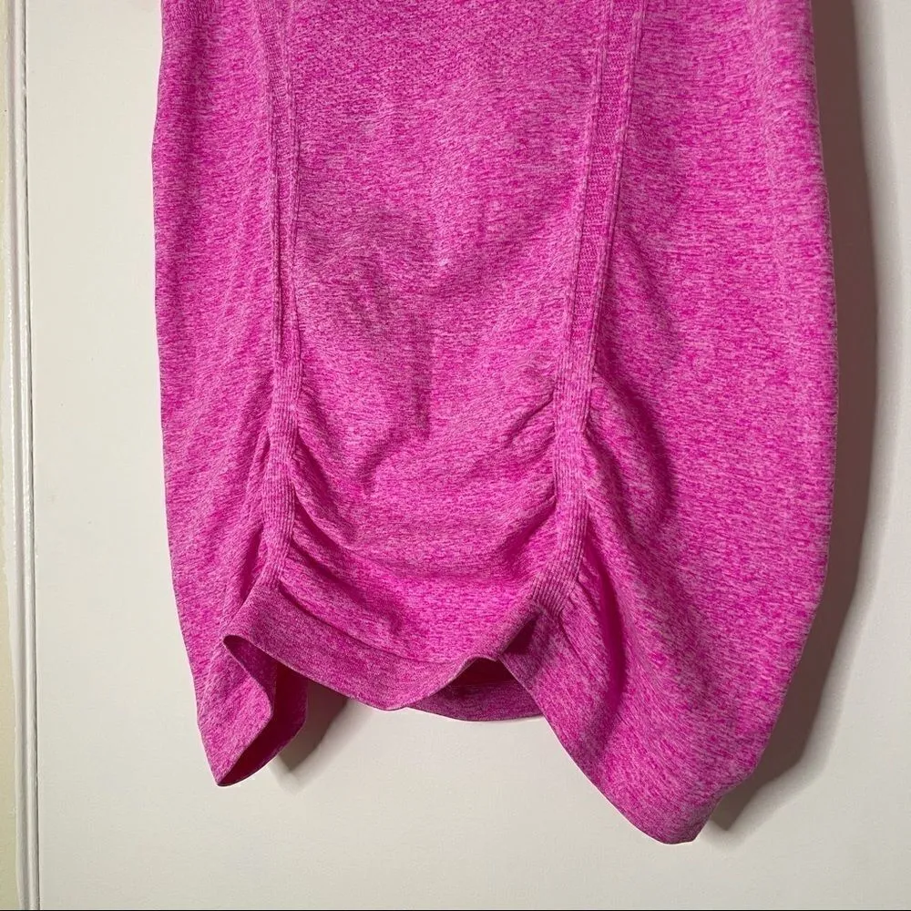 Athleta Fastest Track Cinch pink workout shirt top - Image 3