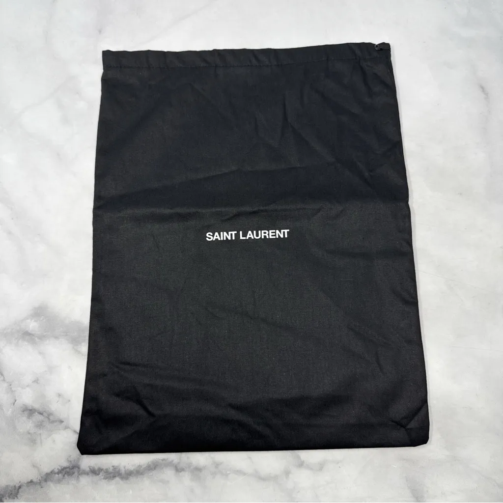 NEW Saint Laurent Star Leather Court Classic SL06 Metallic High Top Sneaker 37 - Image 12