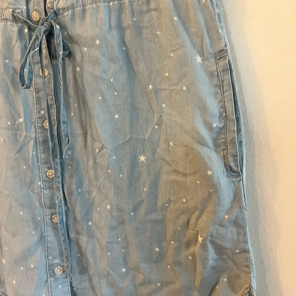 Denim Dress Nee with Tags‎ Blue - Image 2