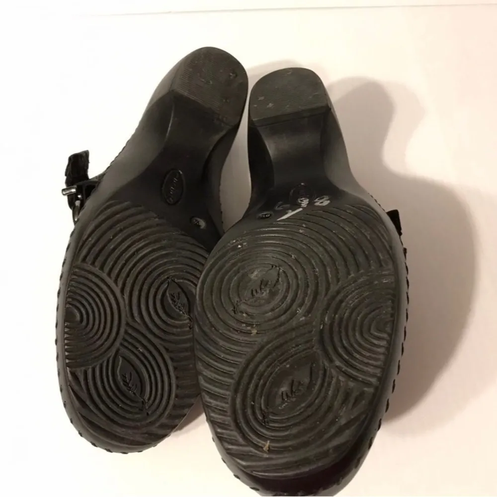 Nurture women’s slip on mules clogs leather shoes size 8.5 - Image 5