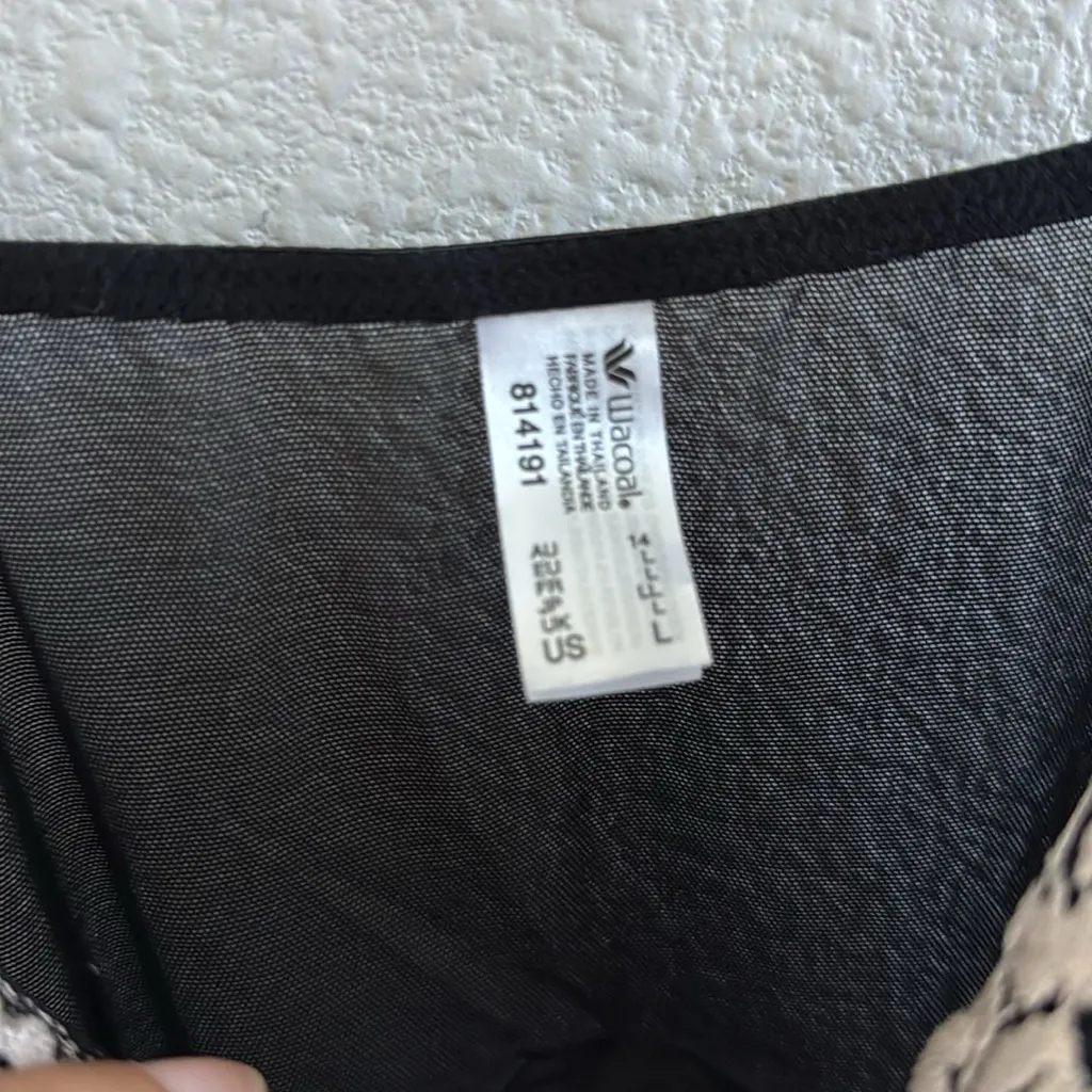 Wacoal Embrace Lace Sheer Chemise Lingerie Nightgown 814191 Large - Image 5