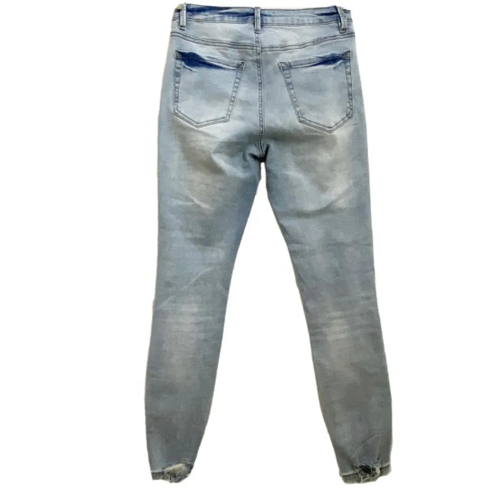 Angel Kiss Embellished Destructed Skinny Jeans 7 - Image 3