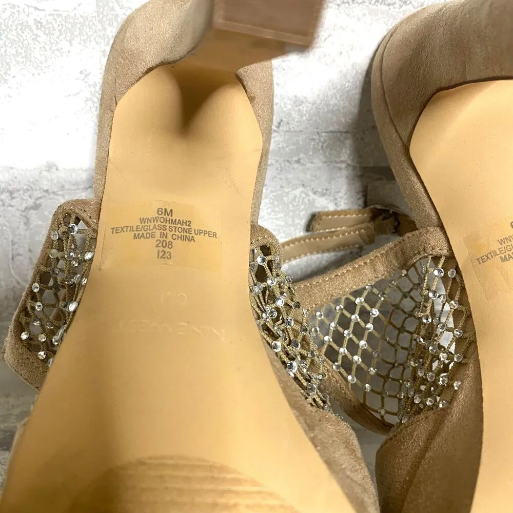 EUC Nine West Womens Wohmah Peep Toe Platform Sandal Sz 6M - Image 4