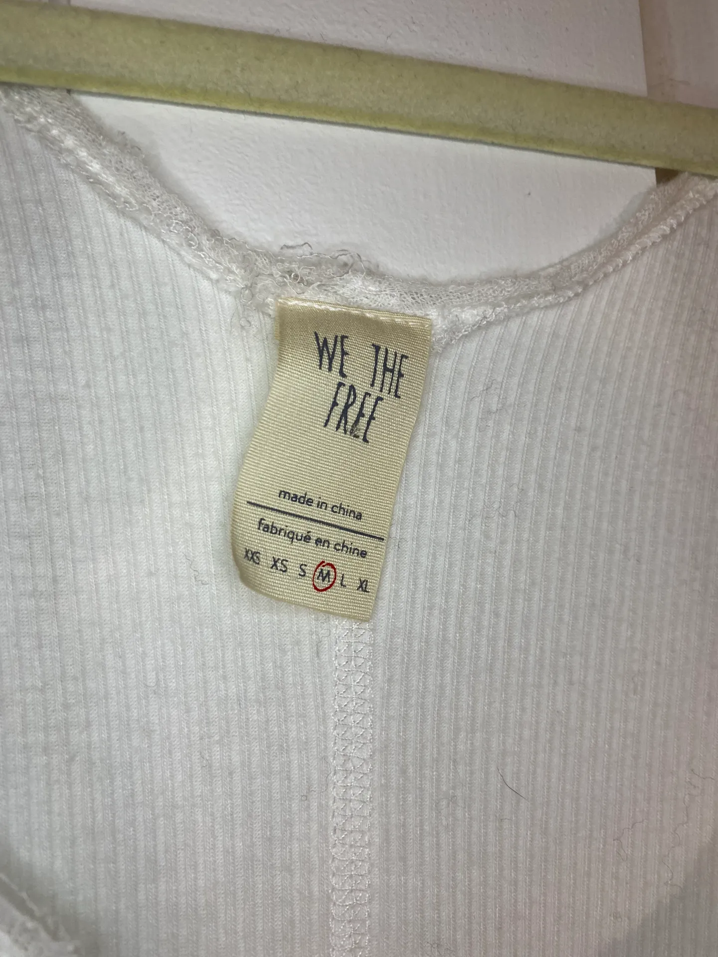 Free People Tangerine Tee Ivory - Image 8