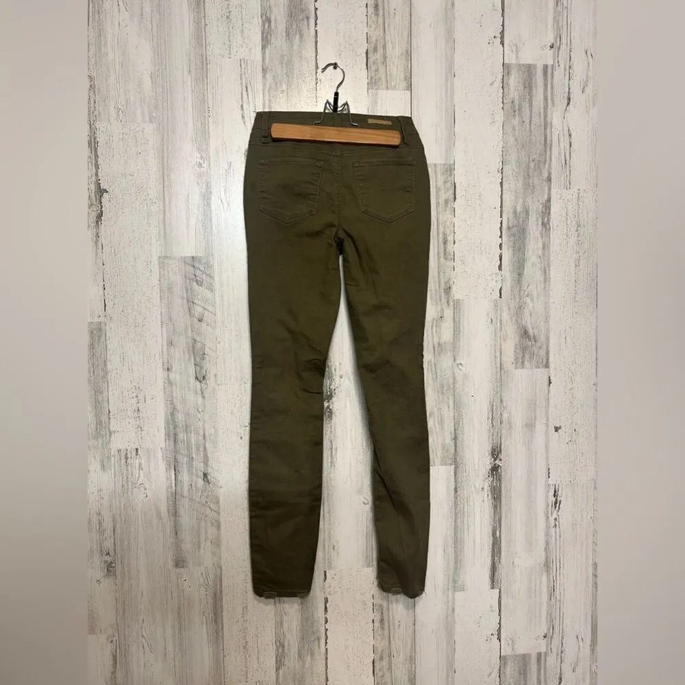 Green jeans Size 0 - Image 2