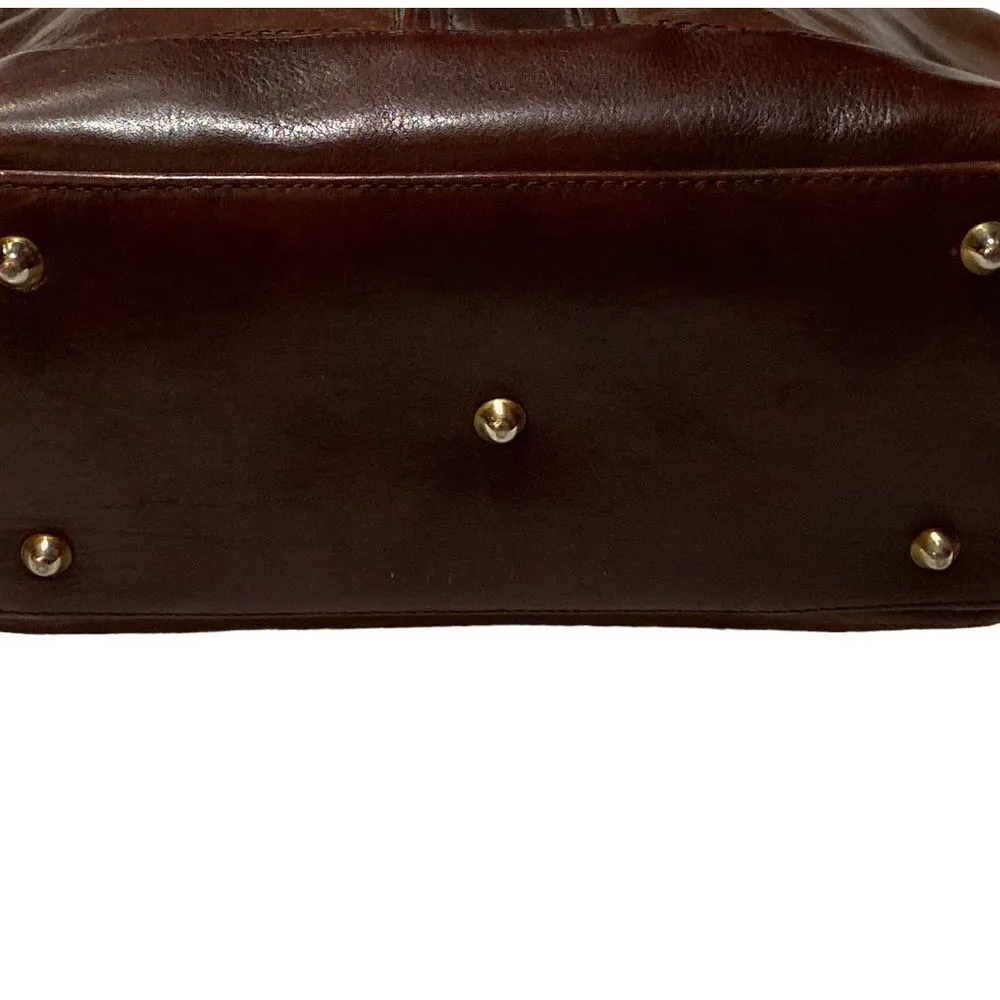 Vintage Marino Orlandi Brown Shoulder Bag Brown - Image 7