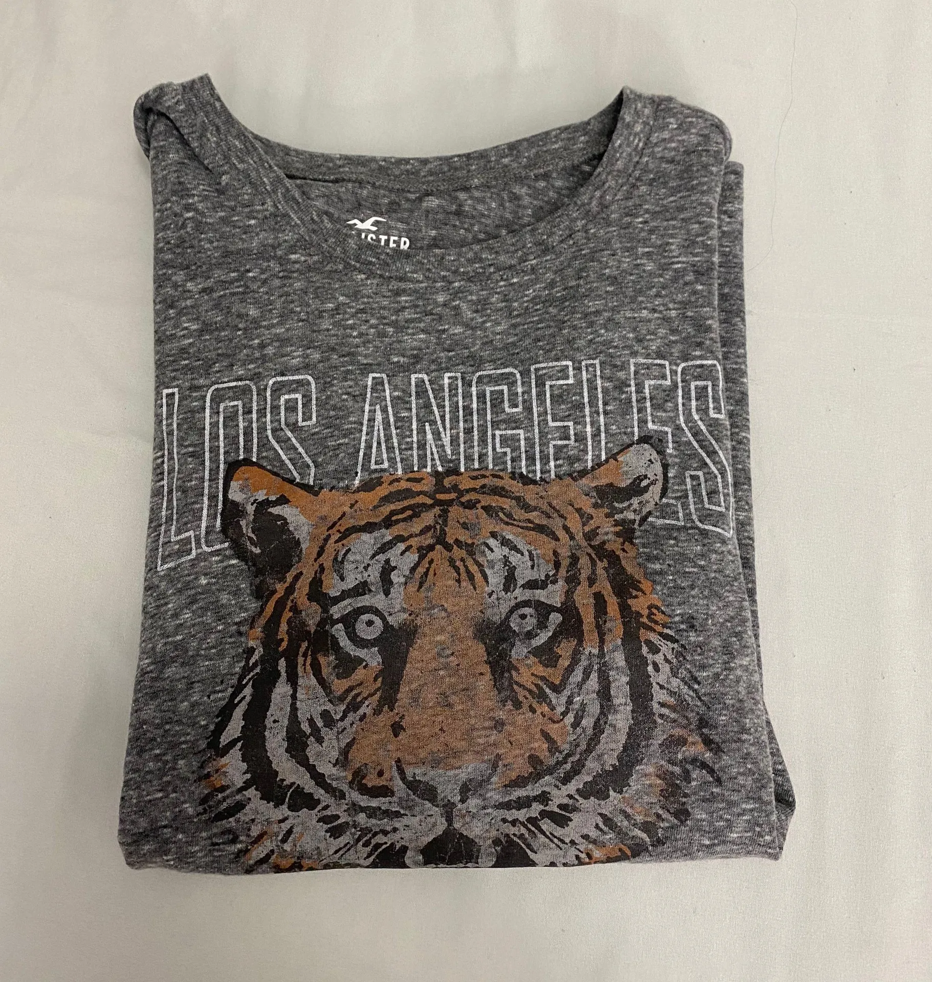 Tiger Print Gray Shirt - Image 3