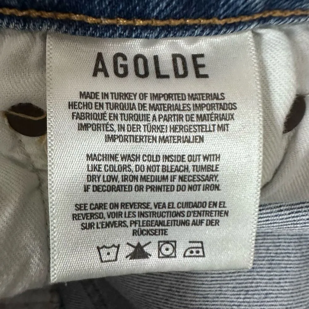 Agolde Sophie Jeans Distressed Size 28 - Image 5
