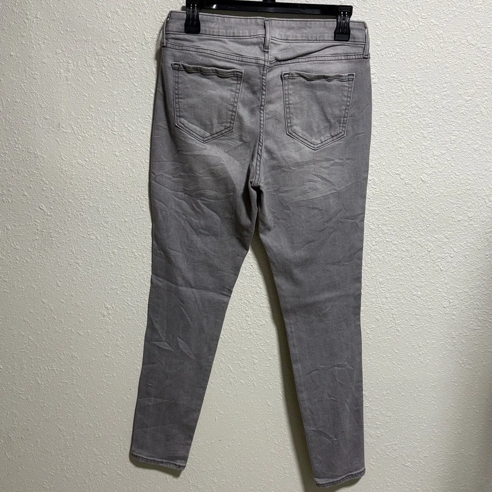 Old Navy Rockstar Womens Gray Mid Rise Skinny Jeans Size 10‎ Regular - Image 8