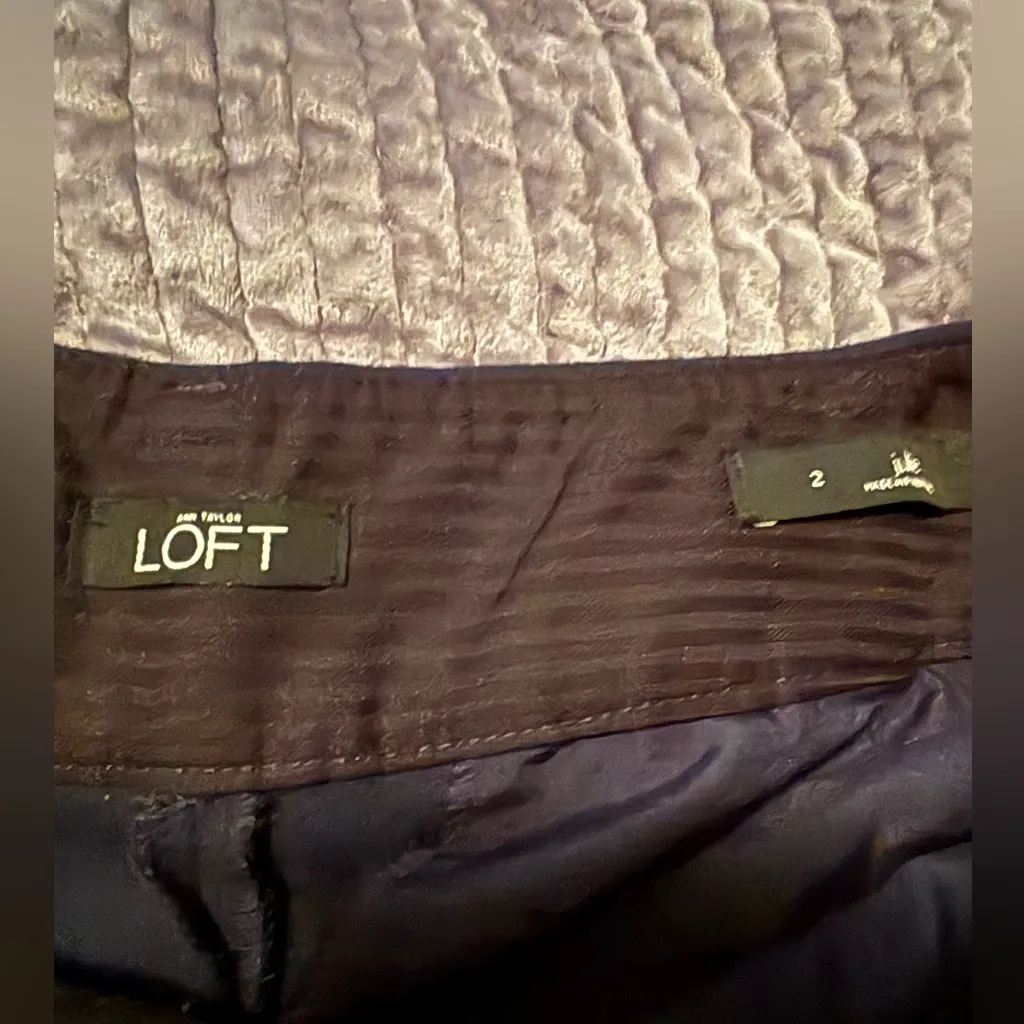 Anne Taylor Loft navy blue pants - Image 4