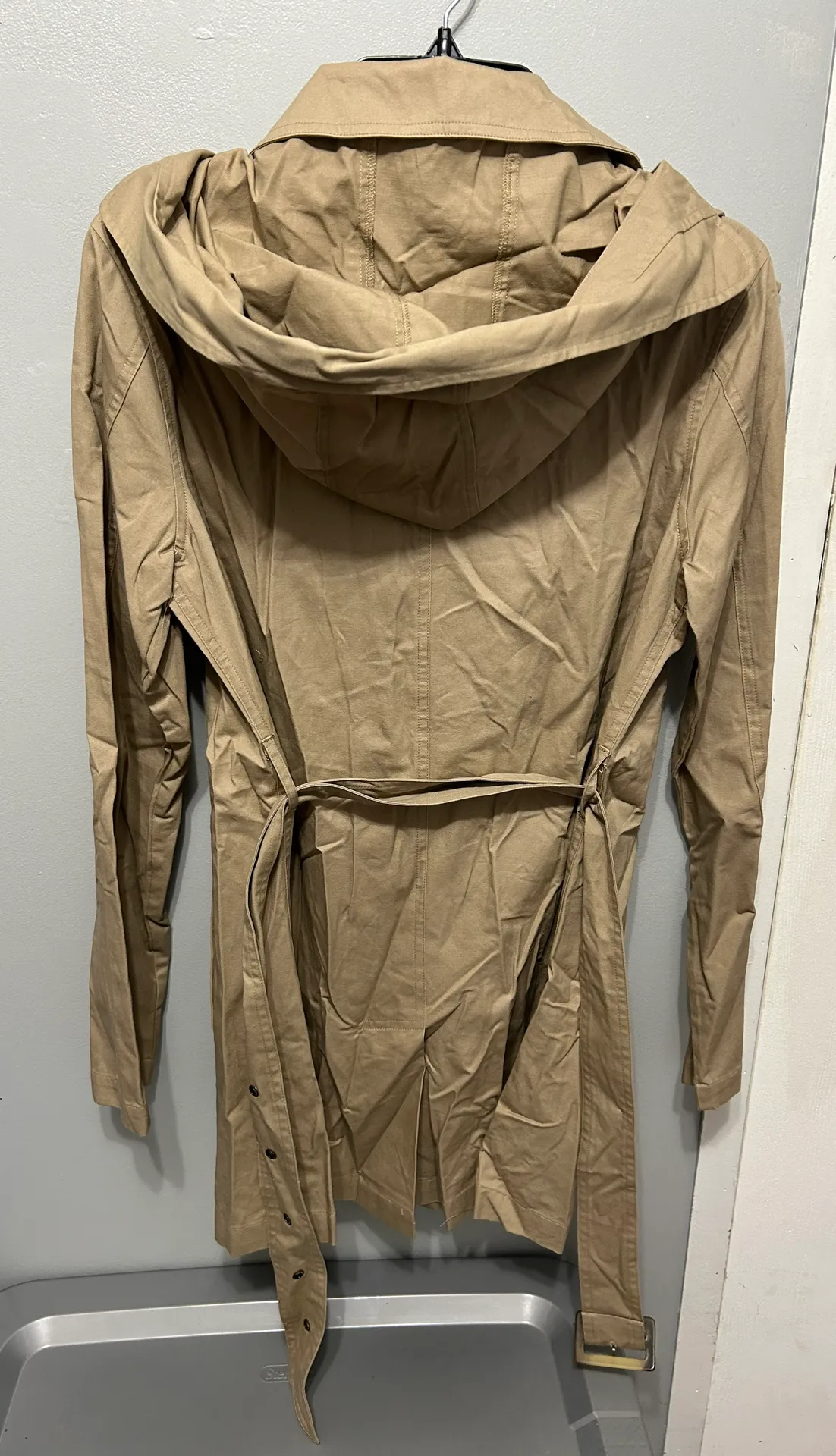 Tan Trench Coat - Image 3