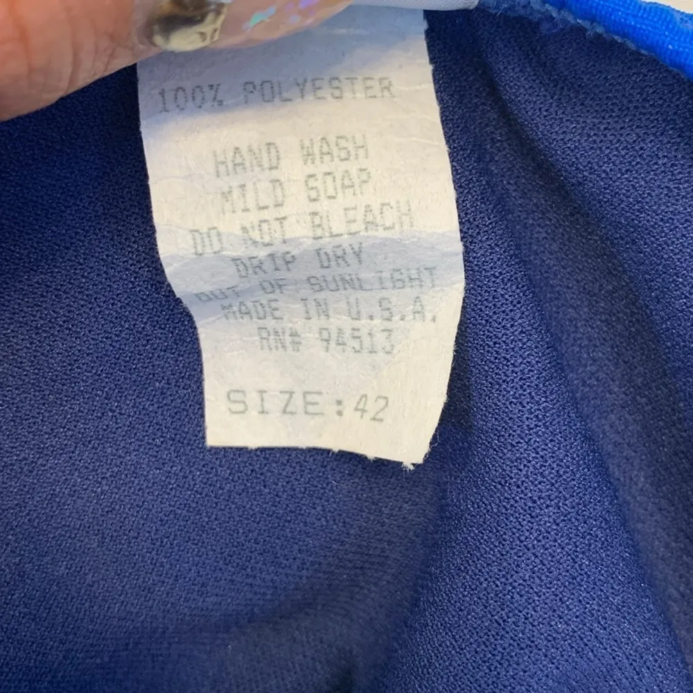 Illusions Blue Training Swimsuit Size 42/12 NWT #2533 - Image 5