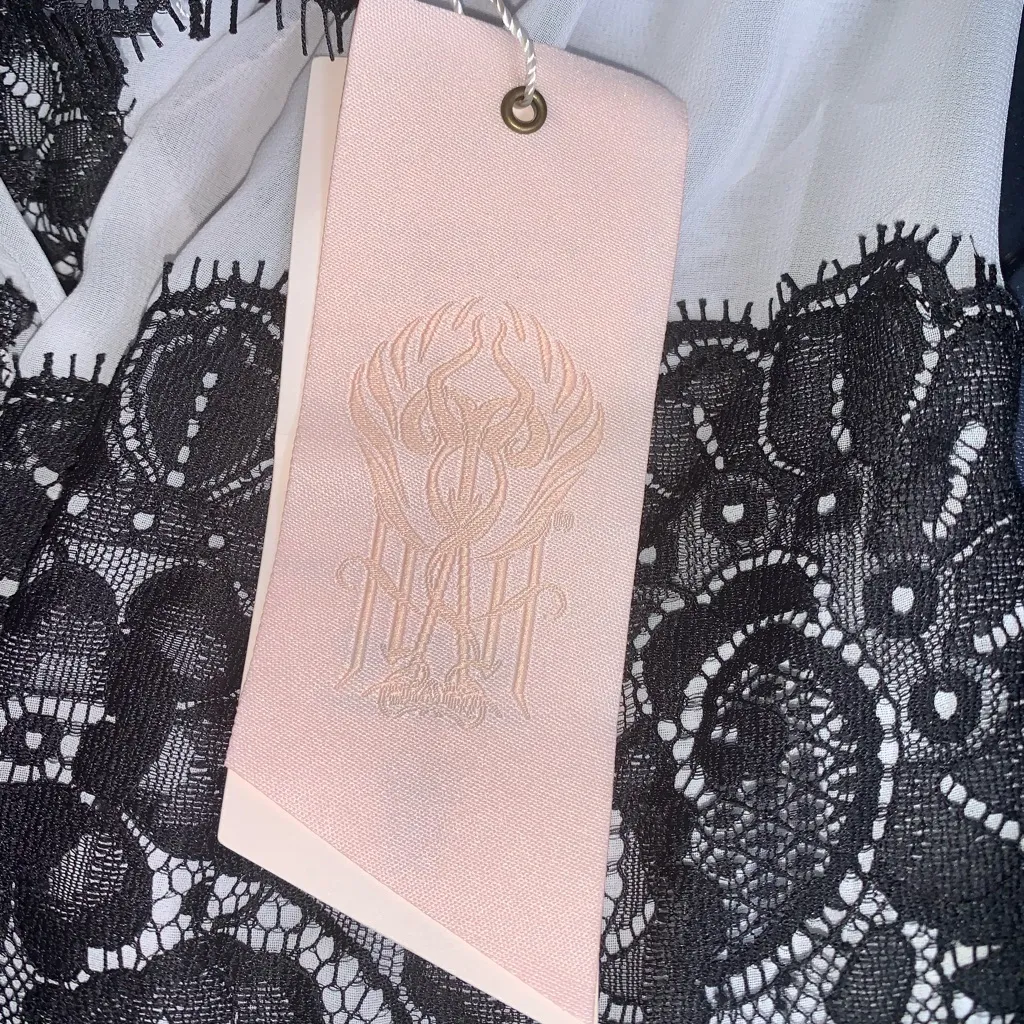 NWT We are HAH x Free People Queen 4 A Day Dress White Size XS - Image 8